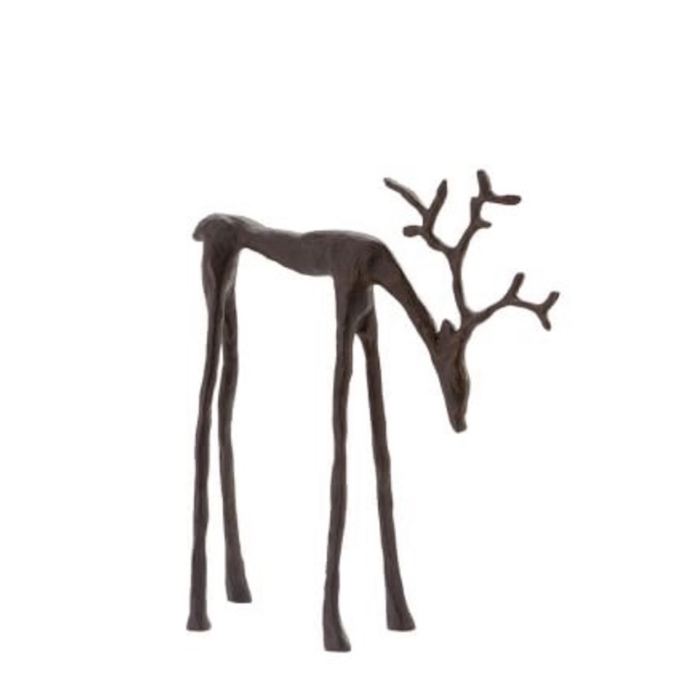 Small bronze pottery barn deer